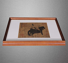 宛城书画装裱配框服务案例